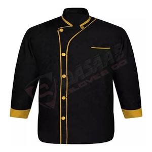 2024 transpirable mejor calidad verano Chefs uniforme cocinero-disfraces restaurante-servicio de comida-Hotel Chef abrigos - Product Image 1