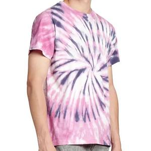 คุณภาพสูงMulticolor Men Acid Wash Tเสื้อStreetwear Customการพิมพ์โลโก้Acid Wash Tเสื้อ - Product Image 1