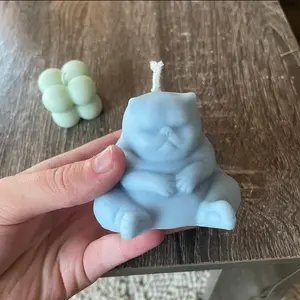 The Original Grumpy Cat FatCat Candle Unique cute Candle beeswax
