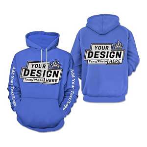 Sudadera con Capucha Personalizada para Hombre, 100% Algodón, Diseño Bordado con Colores Personalizados para Equipos o Eventos, Servicio OEM Disponible - Product Image 3
