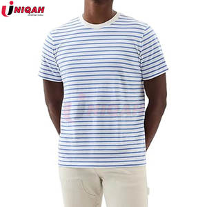 เสื้อเฮนลี่ย์แขนสั้นคอกลมแขนสั้นสำหรับผู้ชายทรงโอเวอร์ไซส์พิมพ์ลายปรับแต่งได้สำหรับทุกวัน - Product Image 2