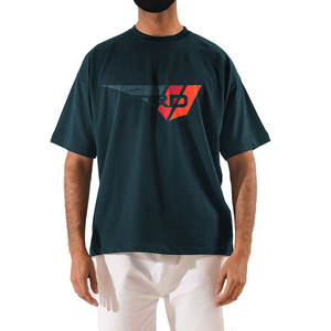 เสื้อยืดคอปกทรงปกติผ้าถักเนื้อหนาพิมพ์ลายสกรีนขายส่งสำหรับผู้ชาย เสื้อยืดเปล่าสำหรับเด็กผู้ชาย - Product Image 1