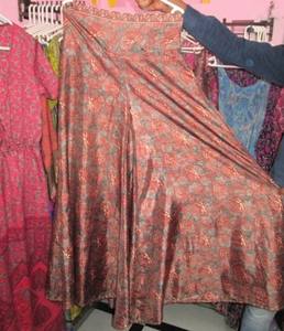 Pantalon d'été imprimé en coton pour femmes du meilleur fabricant taille XL mi-élastique pleine longueur soie respirant bon prix plat - Product Image 4