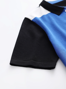 OEM Custom Summer Men's Work Golf Lapel for Polo Shirt Solid Pattern <b>Business</b> Style Short Sleeve T-Shirt Popular New Design - Product Image 5