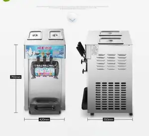 Hoge Kwaliteit C706 Ijs Machine Gelato Sorbet En Bevroren Yoghurt Machine | Voor Goede Prijs