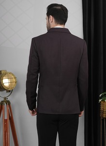 Blazer de Traje para Hombre de Primera Calidad, Elegante, para Reuniones de Negocios, Bodas, Fiestas y Eventos Corporativos, Disponible para la Venta - Product Image 4