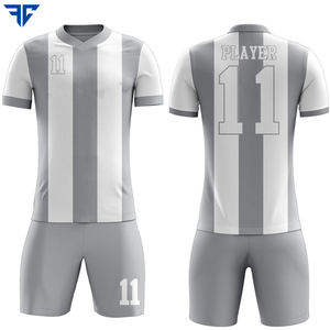 ชุดเครื่องแบบฟุตบอลแห้งเร็วพร้อมโลโก้ออกแบบได้ตามต้องการ - Product Image 5