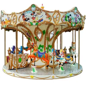 Game manufacturers cheap lowest price theme park rides amusement equipment indoor tiovivo carrusel paseo a caballo