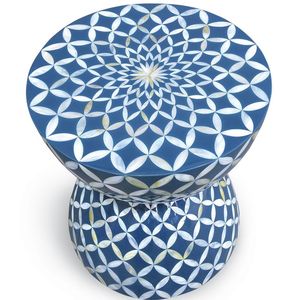 Taburete de nácar moderno hecho a mano, mesa auxiliar con incrustaciones, nueva colección de alta calidad para dormitorio, sala de estar, hecho a mano en Vietnam - Product Image 5