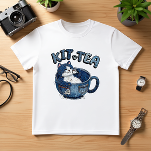 T-Shirt Unisex 100% Cotone 210GSM, Abbigliamento Casual con Logo Frontale Stampato in Serigrafia, Stampa DTG, Serigrafia Compressa - Product Image 3