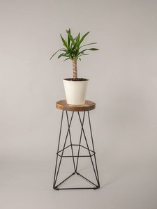 Fancy kitchen <b>bar</b> <b>stool</b> metal brown coffee table wholesale for office home restaurant living room garden decoration hot selling - Product Image 3