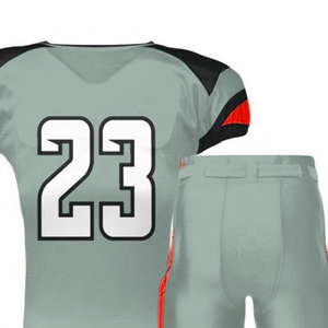Vente en gros d'uniformes de football américain avec logo personnalisé Respirant pour hommes Impression numérique Logo Service OEM Manches courtes Grande taille - Product Image 6