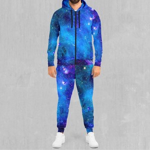 Survêtement Stardust Galaxy Outer Space à capuche zippé et joggers - Product Image 3