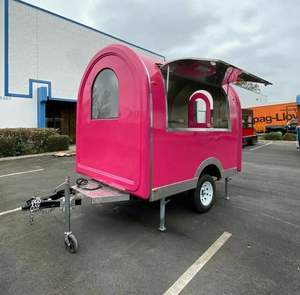 Remolque de Comida Móvil Eléctrico y Carrito de Café con Servicio de Frutas y Leche, Potencia de 2300 W, 1 Año de Garantía - Product Image 2