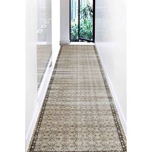 Tapis imprimé au design marocain : Décoration antique, turc, vert, cuisine, doux, grand, avec poils doux - Product Image 3