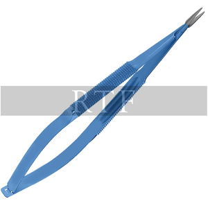 Porte-aiguille Barraquer léger avec poignée ronde sans serrure Base d'instrument chirurgical - Product Image 2