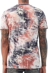 Alta calidad cuello redondo estilo casual logo imprimible Hombre Ropa 100% algodón manga corta hombres camiseta - Product Image 5