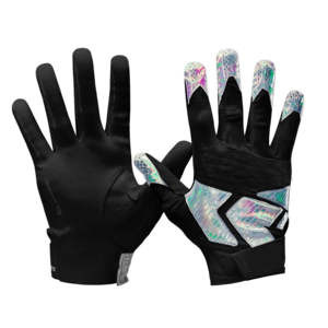 Guantes de Fútbol Americano de Piel Sintética con Diseño Personalizado, Cómodos para Adultos y Jóvenes, Súper Adherentes, Impermeables para Receptor - Product Image 2
