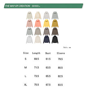 Vente en gros de pull en molleton de coton 380gsm personnalisé de haute qualité pour hommes sweat à capuche surdimensionné et lourd en éponge française sans ficelle pour hommes - Product Image 6