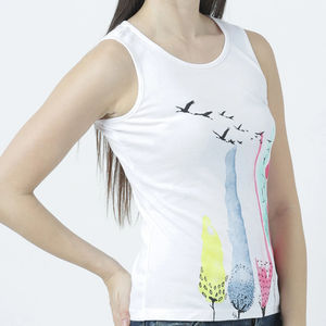 Débardeur confortable pour femmes en vente, débardeur pour femmes de haute qualité, faible MOQ, débardeur ajusté, vêtements de fitness pour femmes - Product Image 2