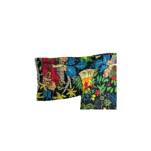 Chaqueta Bomber Acolchada para Mujer Farihda Khalo Kanta, Estilo Universitario, Toque Bohemio, Estampado a Mano, Cuello con Capucha, para Fiestas de Primavera - Product Image 5