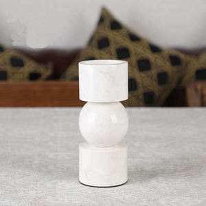 Nouveau design supérieur de bougeoir de décoration d'éclairage bougeoir en marbre bougeoir de décoration de sol ou de table bougeoir de vente chaude - Product Image 5