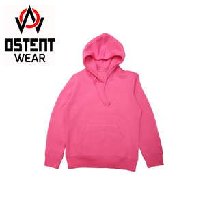 Venta al por mayor por encargo XS Hombres Sudadera con capucha 100% Algodón Sudadera rosa con nueva cremallera y logotipo de impresión personalizada Ropa de invierno de las mujeres - Product Image 1