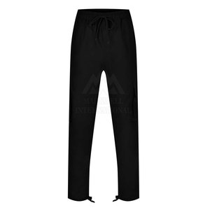 Pantalon amincissant baggy empilé tendance décontracté taille haute coton polyester haute qualité Style actif taille 8XL - Product Image 2