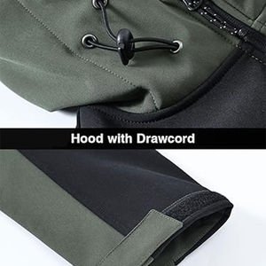 Nouvelle veste softshell personnalisée pour hommes en laine respirante fabriquée dans un style de rue durable pour la saison d'hiver OEM Design à la mode - Product Image 2