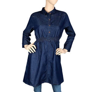 เสื้อผู้หญิง - สีน้ำเงินเข้ม - Product Image 3