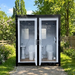 Di chuyển nhà vệ sinh với vòi hoa sen tùy chọn thuận tiện di động nhà vệ sinh phòng tắm di động để bán - Product Image 4