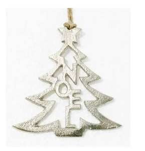 Elegante Metal X-Mas Tree Table Top Decor Navidad Vacaciones Festivo Decoración del hogar Fiesta Accesorio decorativo - Product Image 6