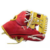 Guantes de Béisbol Duraderos, Ligeros, Cómodos, de Alta Calidad, Personalizables en Tamaños y Colores, para Uso Profesional