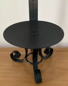 Nouveau style chaud bougeoir en métal le plus vendu décoration de salon créative avec lumière pour la fabrication de bougies et support votif - Product Image 4