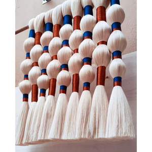 FRIJOLES Bohemian Macrame Decoración de Pared de Lujo Inspiradora, Diseño Industrial y Creativo, Colgante de Pared Lomas - Product Image 1