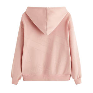 Fournisseur direct d'usine, services OEM ODM, sweats à capuche pour femmes, nouveau design 2023, haute qualité, 100% coton, écologiques, multicolores - Product Image 2