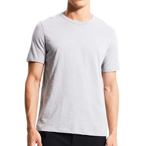 Venta al por mayor de ropa de algodón básica Unisex Camisetas Bella + Canvas Unisex Tri-blend Camiseta de manga corta - Product Image 5