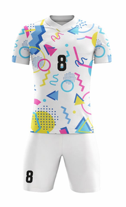 ชุดเสื้อและกางเกงฟุตบอลหญิง Captens LLC Victory Pro รุ่นพรีเมียม MR-032 น้ำหนักเบาและทนทานสำหรับการแข่งขันที่มีประสิทธิภาพสูง - Product Image 3