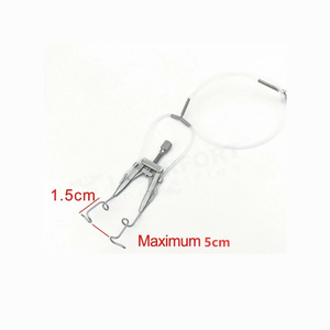 Espéculos Oculares de Alta Calidad de Acero Inoxidable con Doble Hoja Sólida y Orificios para Lavado de Párpados, Instrumentos Quirúrgicos - Product Image 1