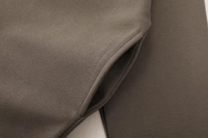 Conjunto de Sudadera con capucha de gran tamaño de alta calidad para mujer, sudaderas de invierno, sudaderas con capucha bordadas con hombros caídos, logotipo frontal-ODM - Product Image 5