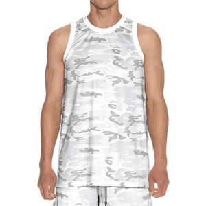 Chaleco Deportivo Unisex con Estampado de Camuflaje, Material Grueso de 240 g/m², Impresión por Sublimación, Ropa Deportiva de Moda, Talla Grande - Product Image 1