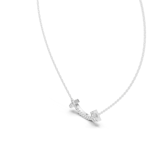 Collar de barra con diamante cultivado en laboratorio de 0.38 CT, VVS-VS EF, corte brillante redondo, engaste pavé, oro de 18K/14K (rosa, amarillo, blanco), joyería fina - Product Image 6