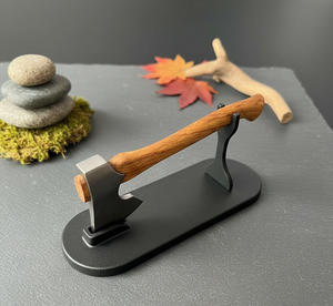 Mini couteau industriel élégant et robuste en acier à haute teneur en carbone pour le camping en plein air, la survie, la coupe du bois, les travaux de jardinage, poignée ergonomique - Product Image 4