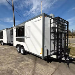 Remolque de comida móvil rápido Camiones de comida móviles totalmente equipados - Product Image 1