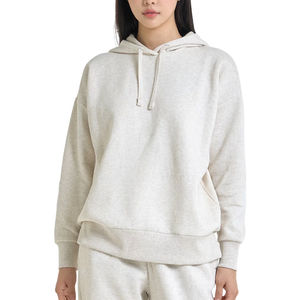 Sudaderas con Capucha Personalizadas de Alta Calidad para Mujer, Sudadera con Capucha de Algodón Coreano de Alta Calidad, Estilo Urbano, con Logotipo, Tejido de Invierno - Product Image 1