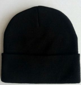 Invierno mujeres hombres venta al por mayor lana de Cachemira gorros de punto Skully logotipo personalizado clásico rayas Unisex liso gorro de punto personalizado - Product Image 4