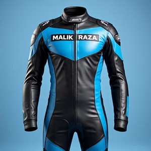 Usine directe moto cuir course exportation prêt premium peau de vache motard costume avec bosse CE niveau 2 Protection prix de gros - Product Image 1