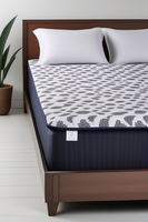 Protège-matelas imperméable sur mesure en coton certifié 100 %, taille King, avec poches extra profondes, uni, 600 fils/cm²