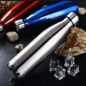 Bouteille isotherme sous vide à double paroi en acier inoxydable de 500 ml pour cola, thermos de sport pour l'extérieur - Product Image 5