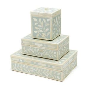 กล่องเครื่องประดับแบบฝังกระดูกทำด้วยมือเครื่องประดับสำหรับตกแต่งดีไซน์โบราณกล่องเก็บเครื่องประดับแบบฝังกระดูกทำมือมาใหม่ - Product Image 5